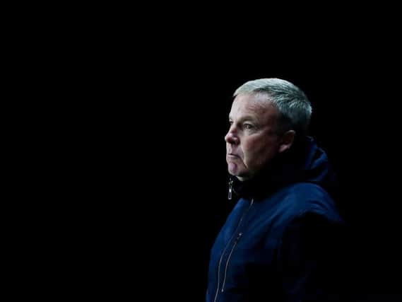 OXFORD, ENGLAND - OCTOBER 08: Kenny Jackett manager of Portsmouth during the Leasing.com Trophy match between Oxford United and Portsmouth at Kassam Stadium on October 08, 2019 in Oxford, England. (Photo by Catherine Ivill/Getty Images)