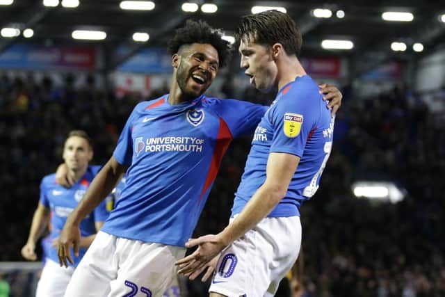 Ellis Harrison, left, and John Marquis. Picture: Robin Jones