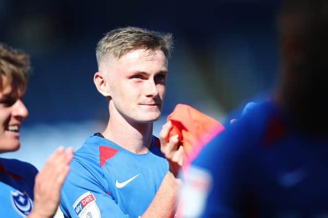 Pompey youngster Eoin Teggart. Picture: Joe Pepler