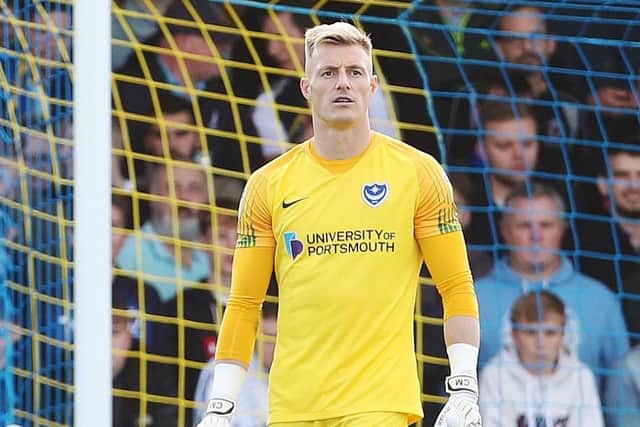 Pompey keeper Craig MacGillivray