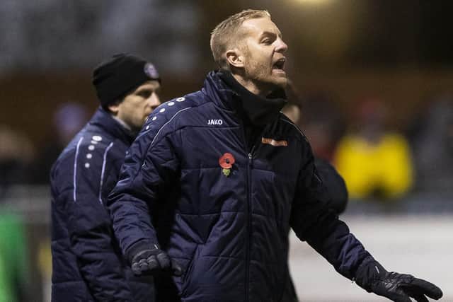 Harrogate Town manager Simon Weaver  Picture:Daniel Chesterton