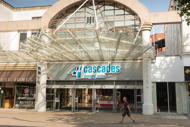 Cascades Shopping Centre in Portsmouth