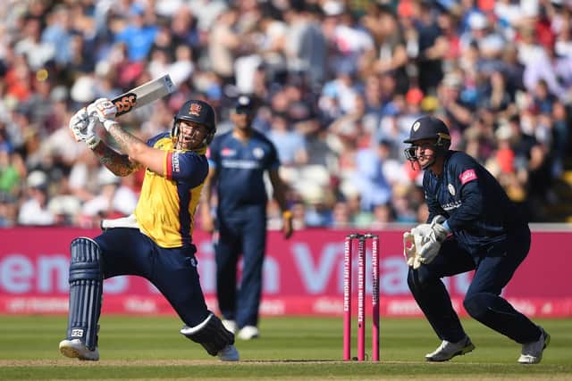 Cameron Delport in action for Essex during the 2019 T20 Blast tournament