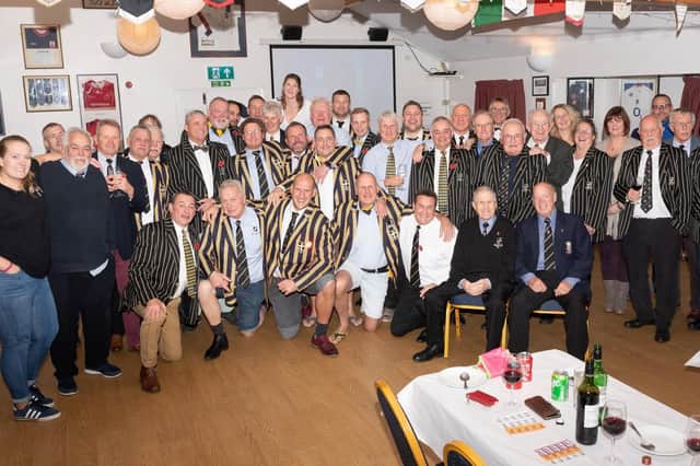 Former Portsmouth RFC players at their reunion