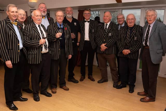 From left - Colin Richardson, Ken Till, Nigel Morgan John Whitehouse, Tony Clarke, Pete Knock, Pete Smout, Jamie Cook, Pip Robson, Peter Golding, Peter McGowry