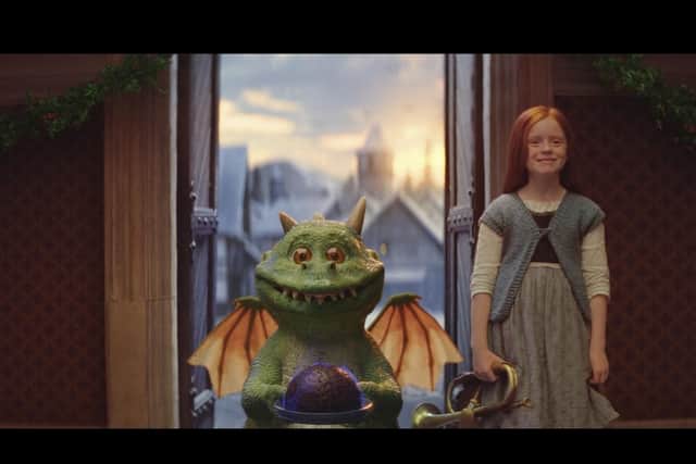 Excitable Edgar is the star of the new John Lewis Christmas Advert. Picture: John Lewis & Partners/PA Wire