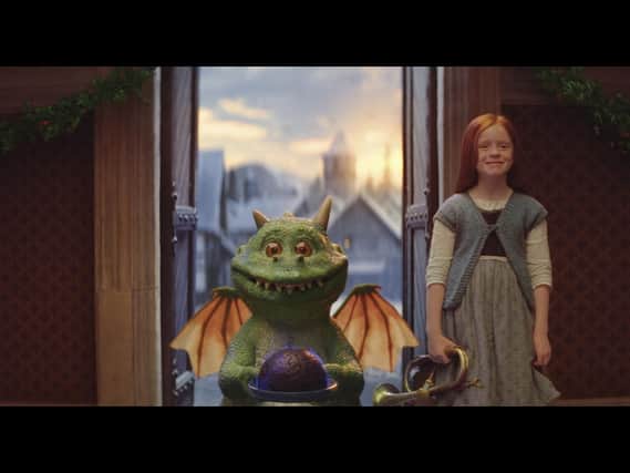 Excitable Edgar is the star of the new John Lewis Christmas Advert. Picture: John Lewis & Partners/PA Wire