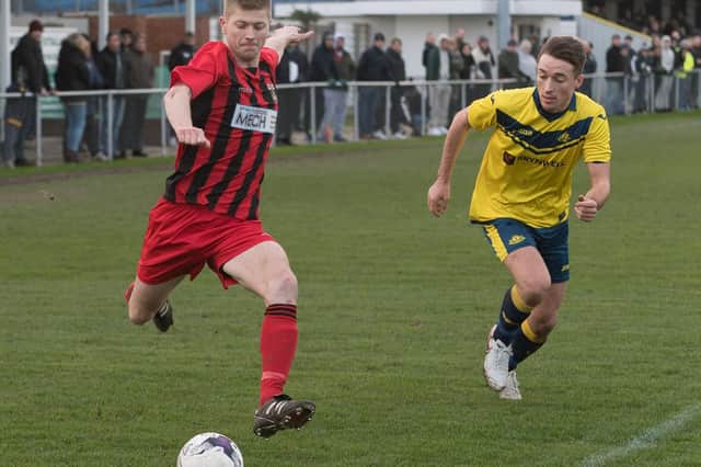 Jay Ripiner, pictured left in action for Fareham at Moneyfields