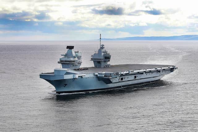 HMS Prince of Wales. Picture: Alex Ceolin