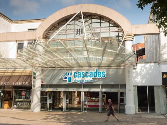 Cascades Shopping Centre in Portsmouth
