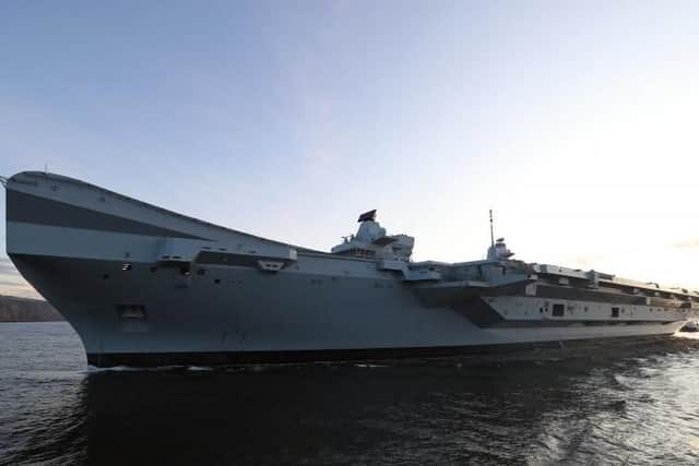 HMS Prince of Wales. Picture: BAE Systems/PA Wire