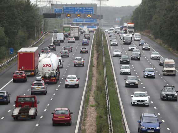 M3 traffic (stock photo). Picture: Andrew Matthews/PA Wire