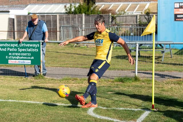 Brett Poate was forced off through injury early on as Moneyfields were caned 5-1 at Highworth in the Southern League