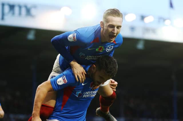 Pompey have an option on Ronan Curtis' Fratton Park future