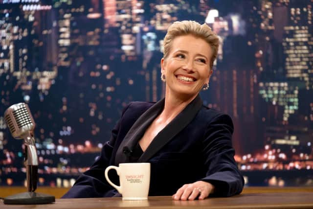 Dame Emma Thompson has true star quality. Pic: PA Photo/Entertainment One/Emily Aragones.