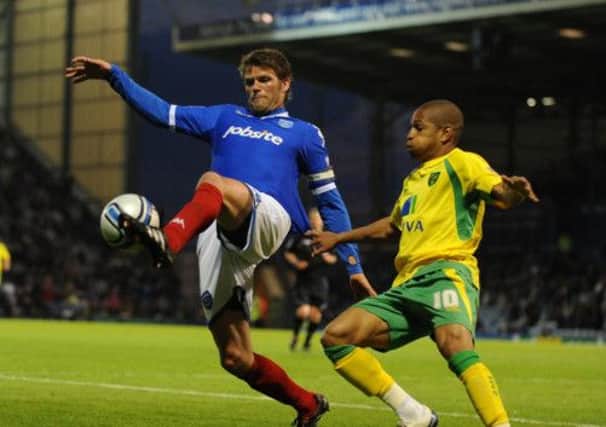 Hermann Hreidarsson is set to play at Fratton Park again next month