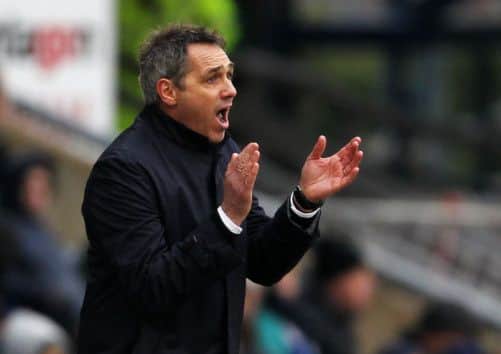 Guy Whittingham is demanding more from Pompey Picture: Joe Pepler
