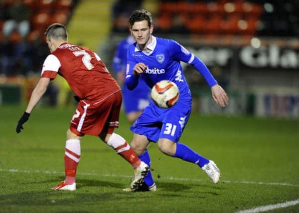 Jack Maloney beats Dean Cox at Leyton Orient on Tuesday night    Picture: Allan Hutchings