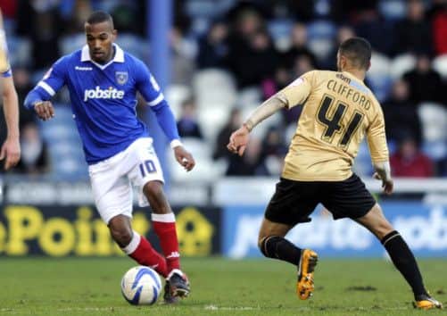 02/02/13Portsmouth take on Colchester United at Fratton Park. Yassin MoutaouakilPicture: ian hargreaves  (13294-13)