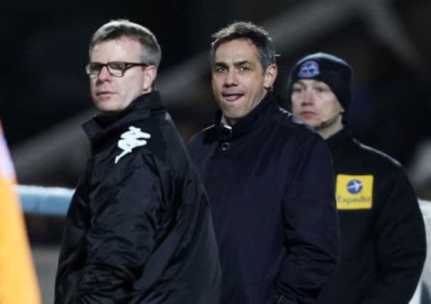Successful team: Andy Awford, left, and Guy Whittingham    Picture: Joe Pepler