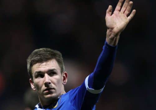 Jed Wallace after Pompey's 1-1 draw at Preston Picture: Joe Pepler