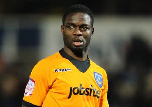 Pompey defender Sam Sodje Picture: Joe Pepler