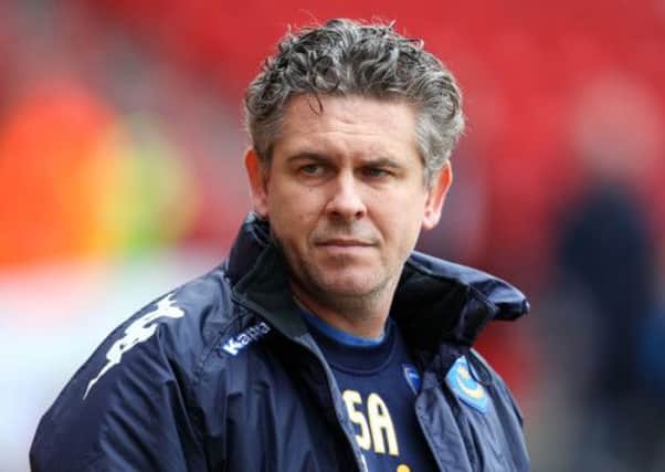 Steve Allen has been backed to excel as Pompey's assistant manager  Picture: Joe Pepler