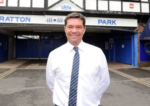 Pompey chief executive Mark Catlin