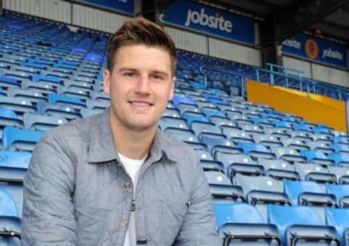 9/5/13   sportPompey's new signing Sonny Bradley.Picture: Paul Jacobs  (131254-6)