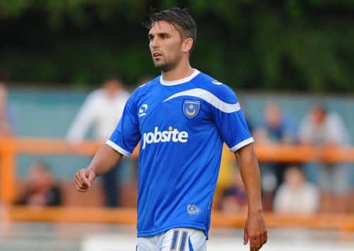 Pompey winger Ricky Holmes