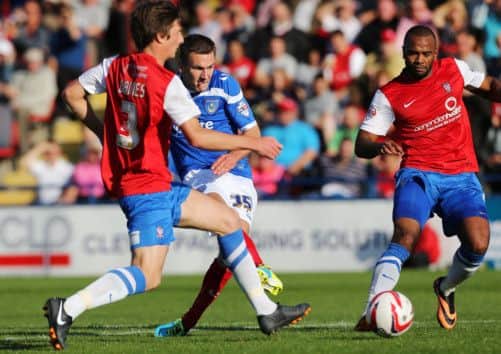 Jed Wallace nets the leveller. Picture: Joe Pepler