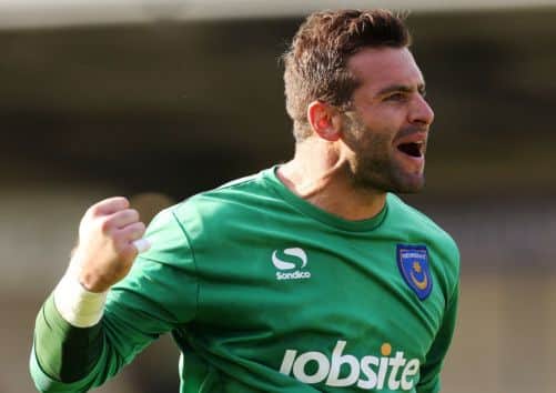 Pompey keeper John Sullivan Picture: Joe Pepler