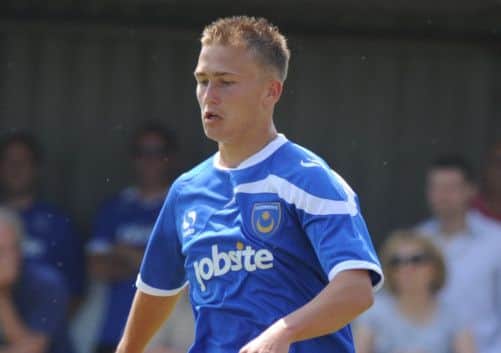 Pompey forward Ashley Harris