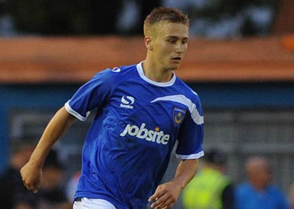 Pompey youngster Ashley Harris