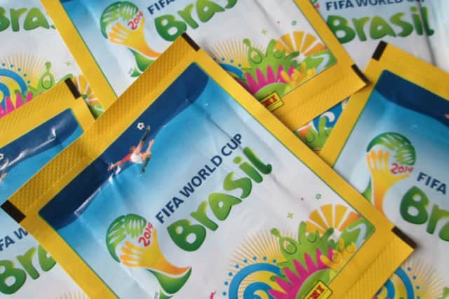 Panini stickers = World Cup research