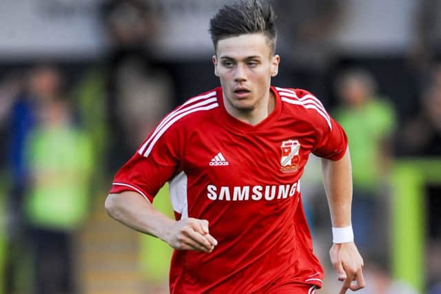 Swindon striker Miles Storey