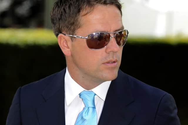 Michael Owen saw his Brown Panther finish third in the Goodwood Cup Picture by Malcolm Wells