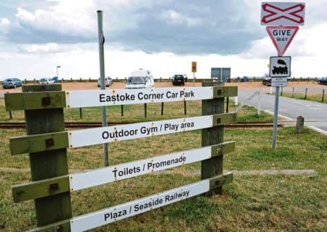 Eastoke Car Park on Hayling Island where a group of travellers camped.
Picture: Ian Hargreaves (142449-3)