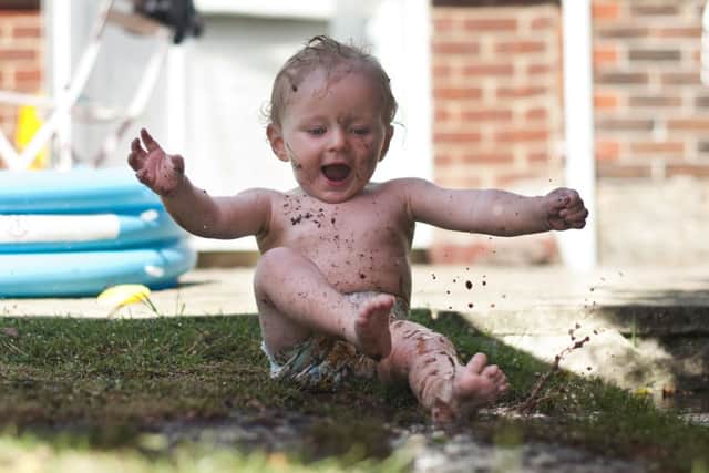 Jessica Denholm's picture of her son  Noah