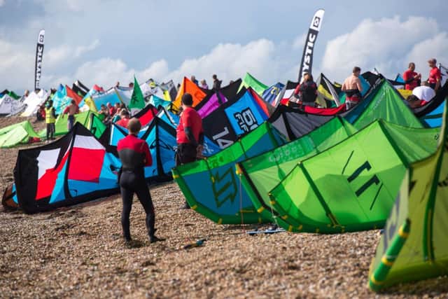 Virgin Kitesurfing Armada, Hayling Island, Hampshire 11th -12th October, 2014.
?© Copyright Martin Allen. Image copyright free for editorial use. This image may not be used for any other purpose without the express prior written permission of Martin Allen PPP-141210-182115002