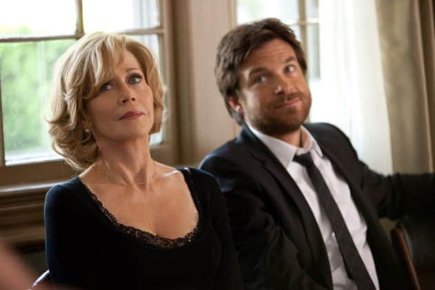 Jane Fonda and Jason Bateman in This Is Where I Leave You