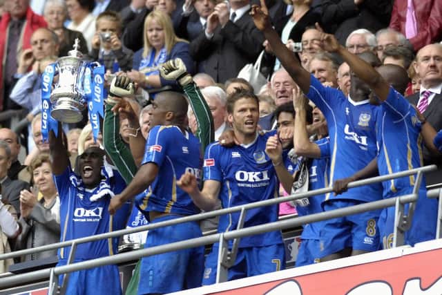 Pompey won the FA Cup back in 2008