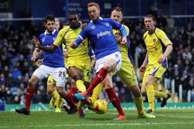 Pompey v Carlisle  Picture: Joe Pepler