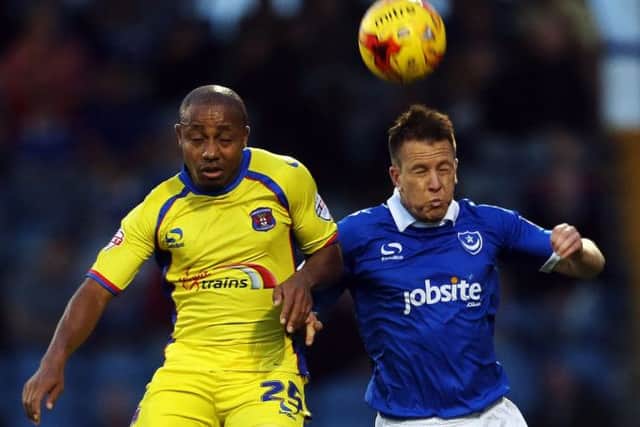 Pompey v Carlisle  Picture: Joe Pepler