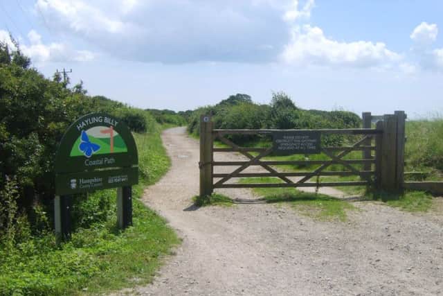 There are fears parts of the popular Hayling Billy trail will be lost to the sea