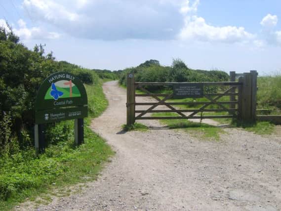 There are fears parts of the popular Hayling Billy trail will be lost to the sea