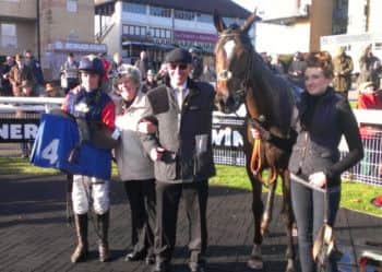 Southway Star's win is celebrated by connections