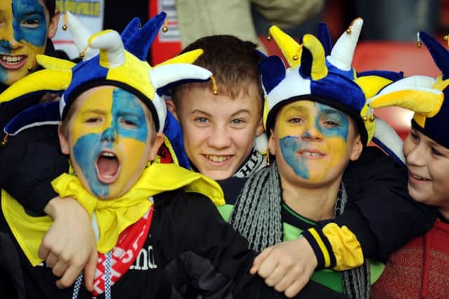 Hawks fans at Liverpool in 2008