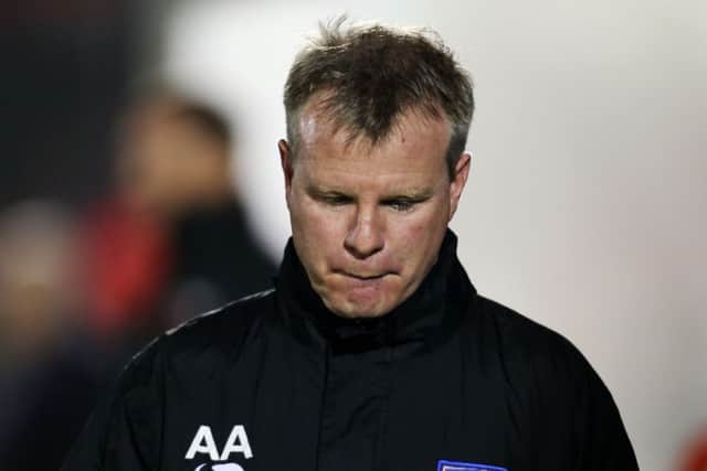 Pompey boss Andy Awford. Picture: Joe Pepler