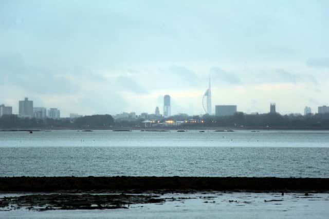 Langstone Harbour where Sean Boyle was windsurfing. Picture: Paul Jacobs (143313-1)